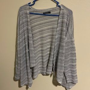 White and grey cotton on cardigan